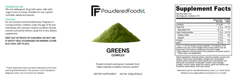 Powdered Greens complex