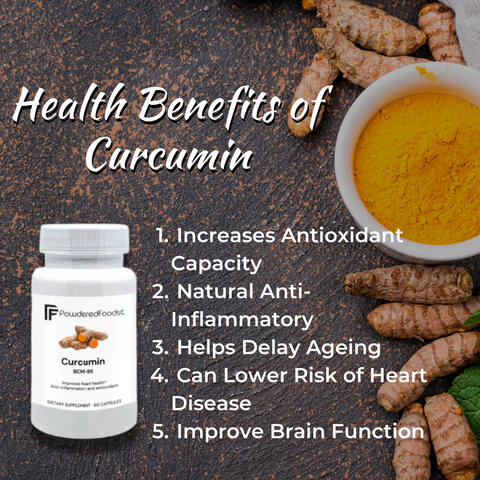 Powdered Curcumin BCM-95 Capsules