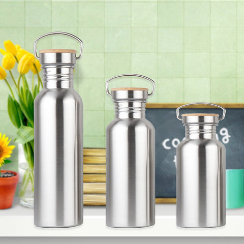 Leak-Proof Stainless Steel Water Bottle