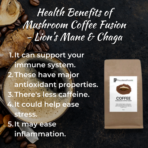 Mushroom Coffee Fusion - Lion’s Mane & Chaga